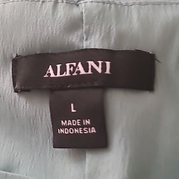 Alfani Women’s Sleeveless Split Neck Midi Dress with Pockets - Size Large - Picture 9 of 10